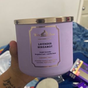 Lavender bergamot candle